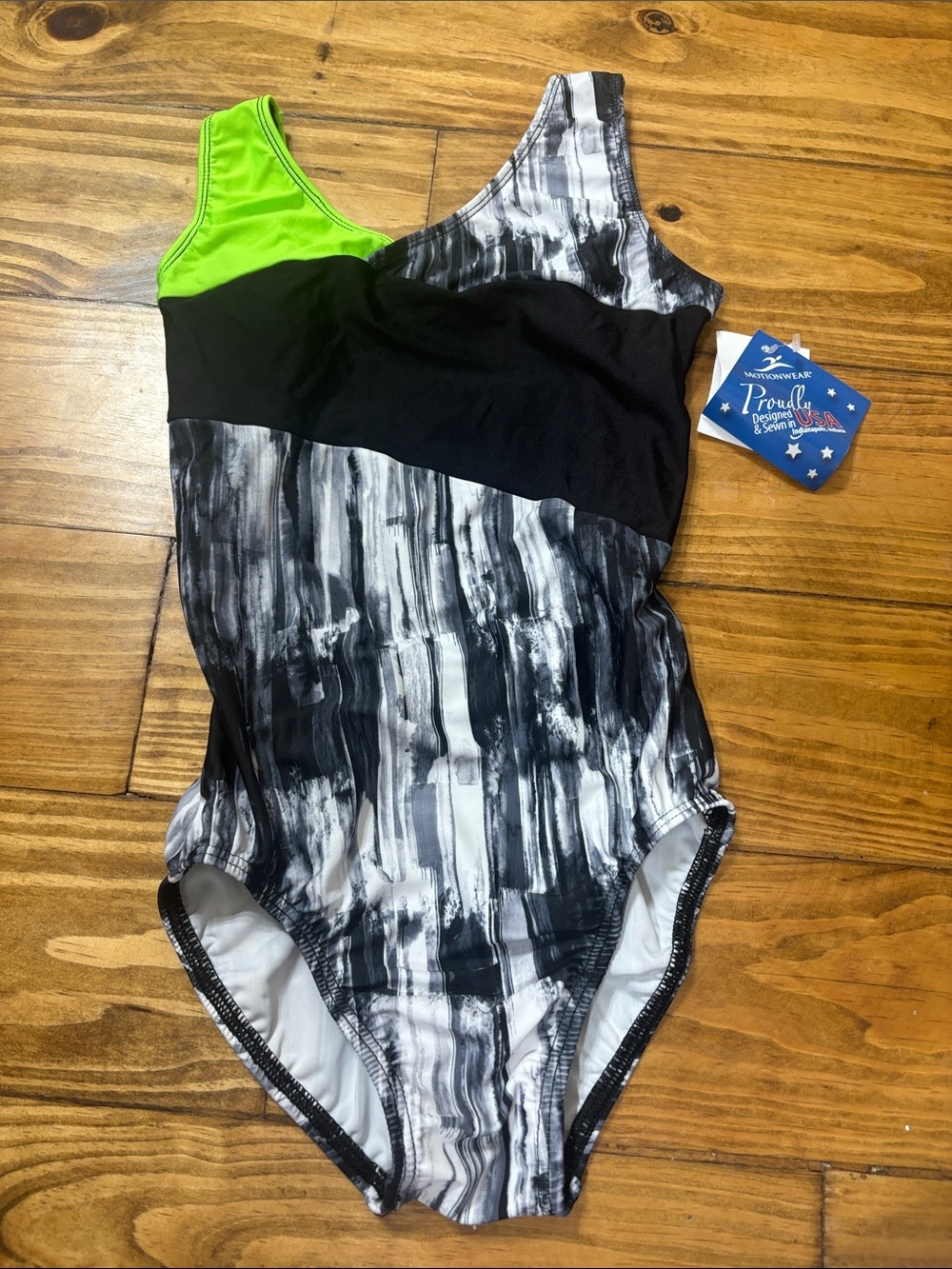 NWT Motionwear Adult Small Gymnastics Leotard Style 1677 Color 978